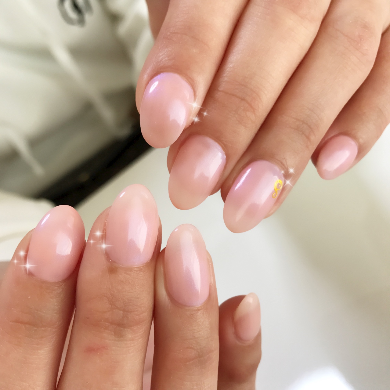 ふんわり春ピンクワンカラー Ra Nail ラ ネイル